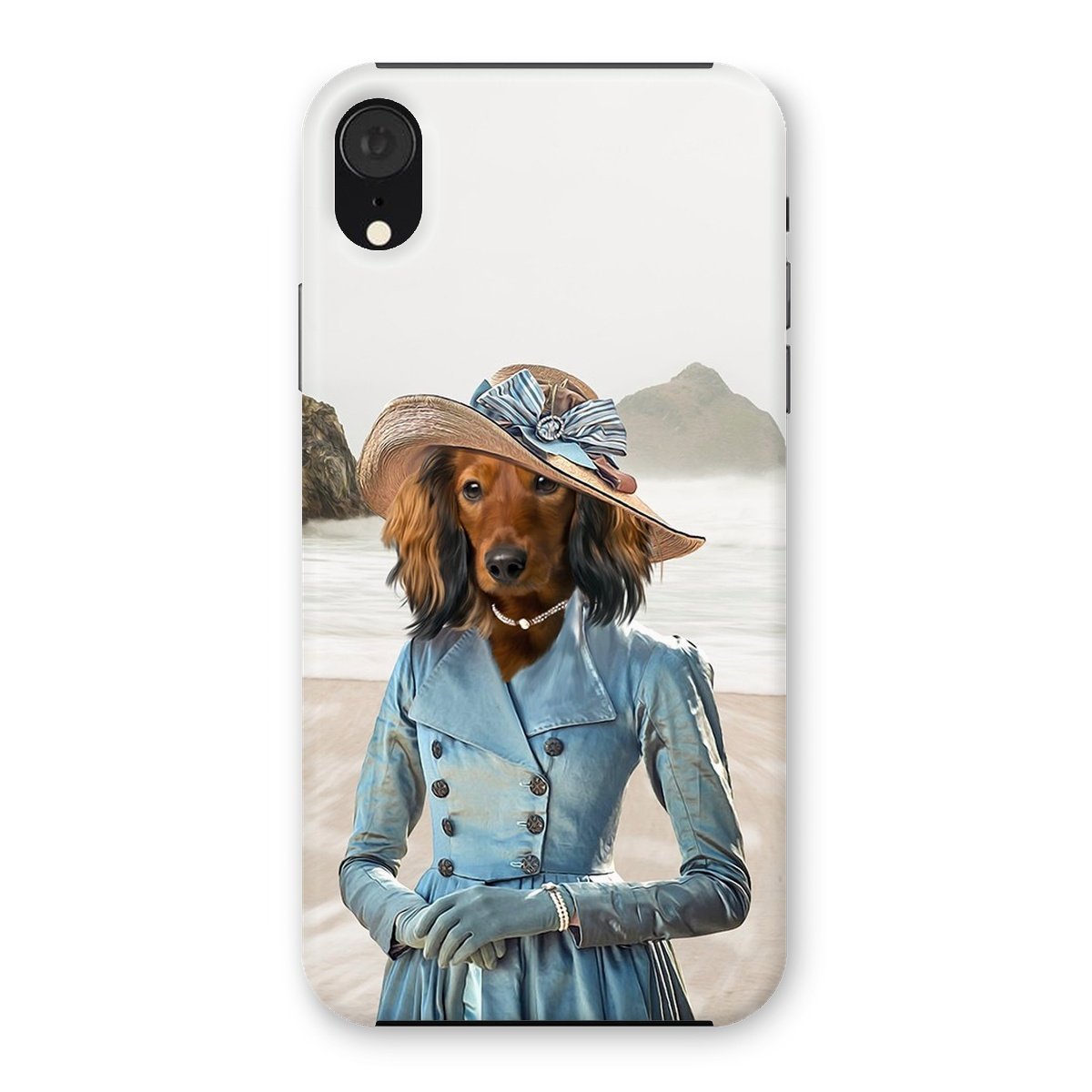 Pet Portraits | Mrs Warleggan (Poldark Inspired): Custom Pet Phone Case | Paw & Glory