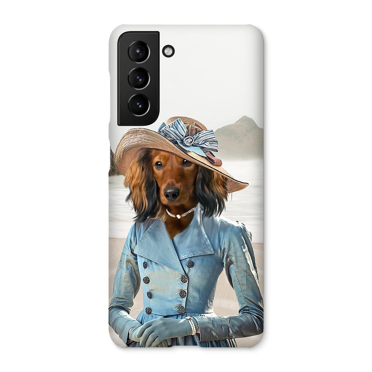 Pet Portraits | Mrs Warleggan (Poldark Inspired): Custom Pet Phone Case | Paw & Glory