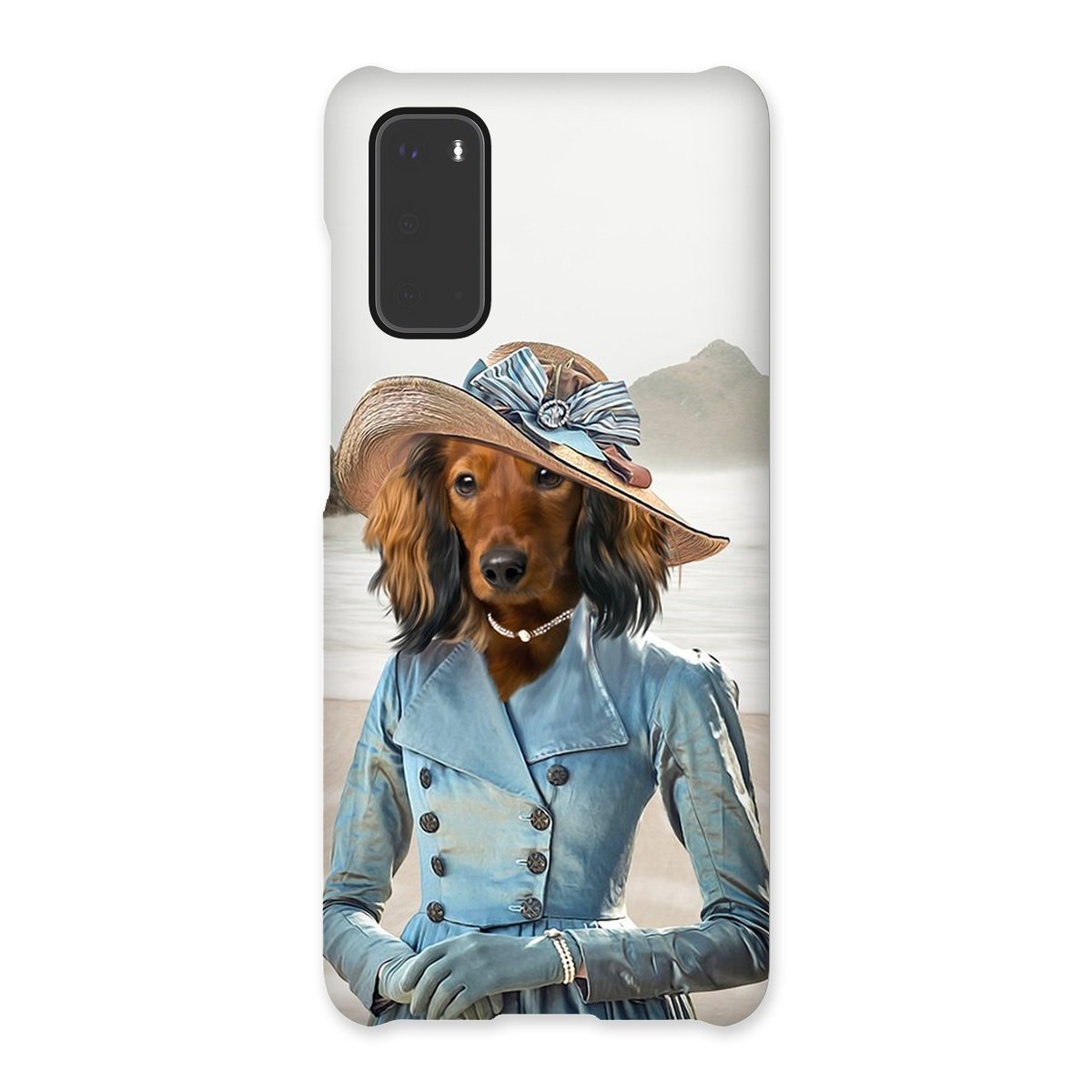 Mrs Warleggan (Poldark Inspired): Custom Pet Phone Case - Paw & Glory - Dog Portraits - Pet Portraits