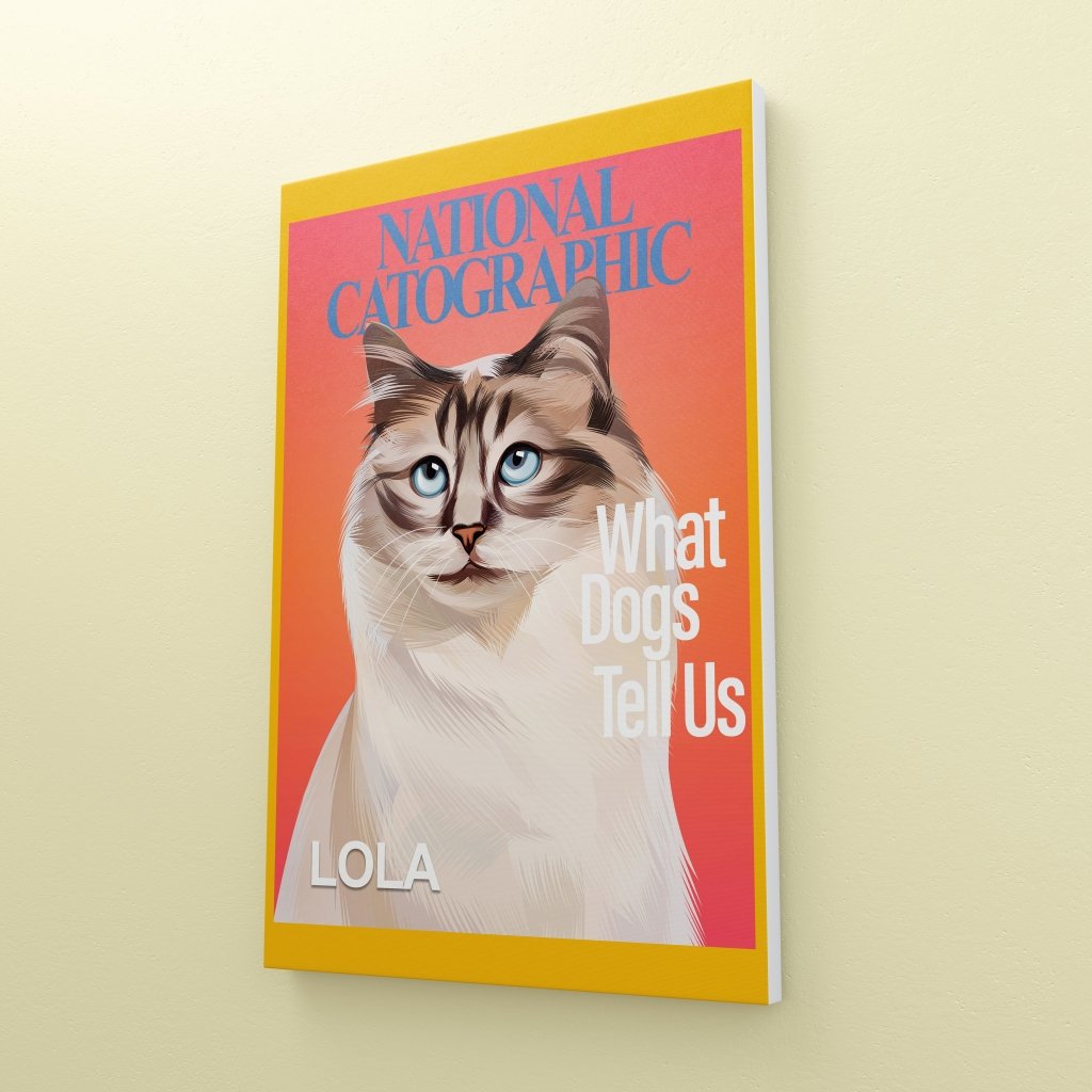 Pet Portraits | National Catographic: Custom Pet Canvas | Paw & Glory