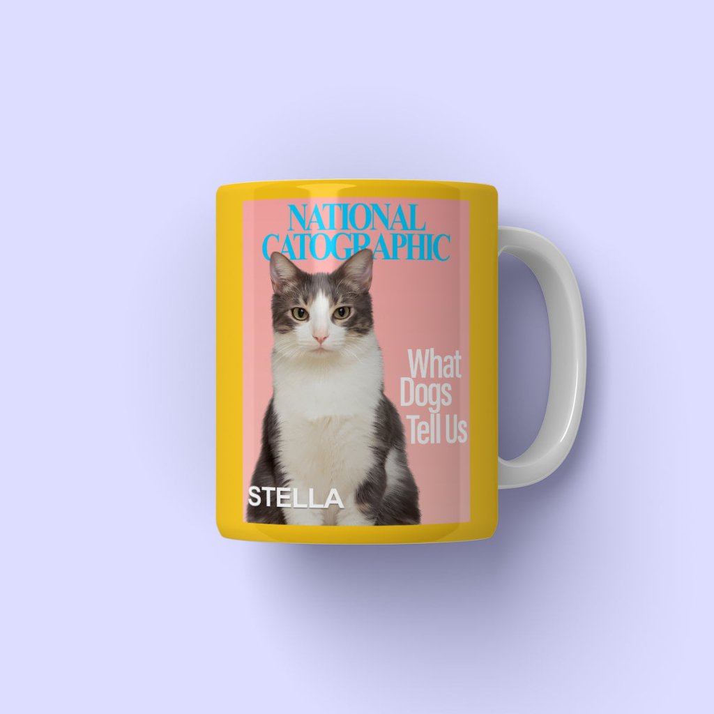 Pet Portraits | National Catographic: Custom Pet Coffee Mug | Paw & Glory