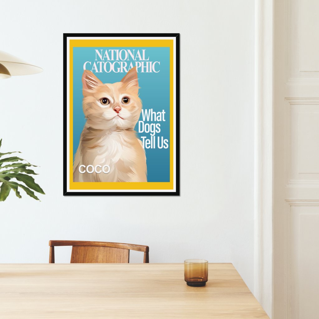 Pet Portraits | National Catographic: Custom Pet Portrait | Paw & Glory