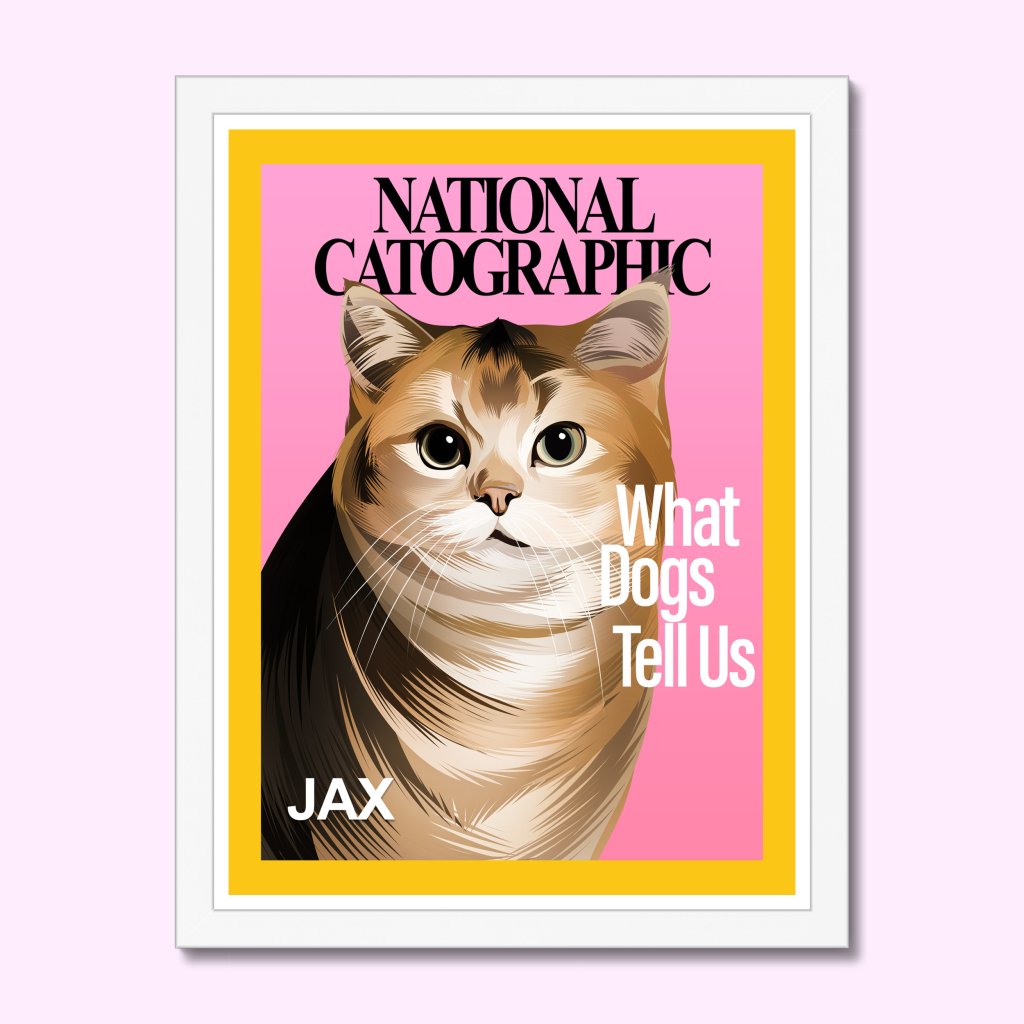 Pet Portraits | National Catographic: Custom Pet Portrait | Paw & Glory