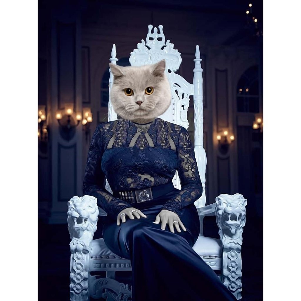 Pet Portraits | Nene Leakes: Custom Digital Download Pet Portrait | Paw & Glory