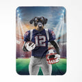 New England Pawtriots: Custom Pet Blanket