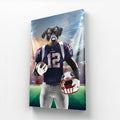 New England Pawtriots: Custom Pet Canvas