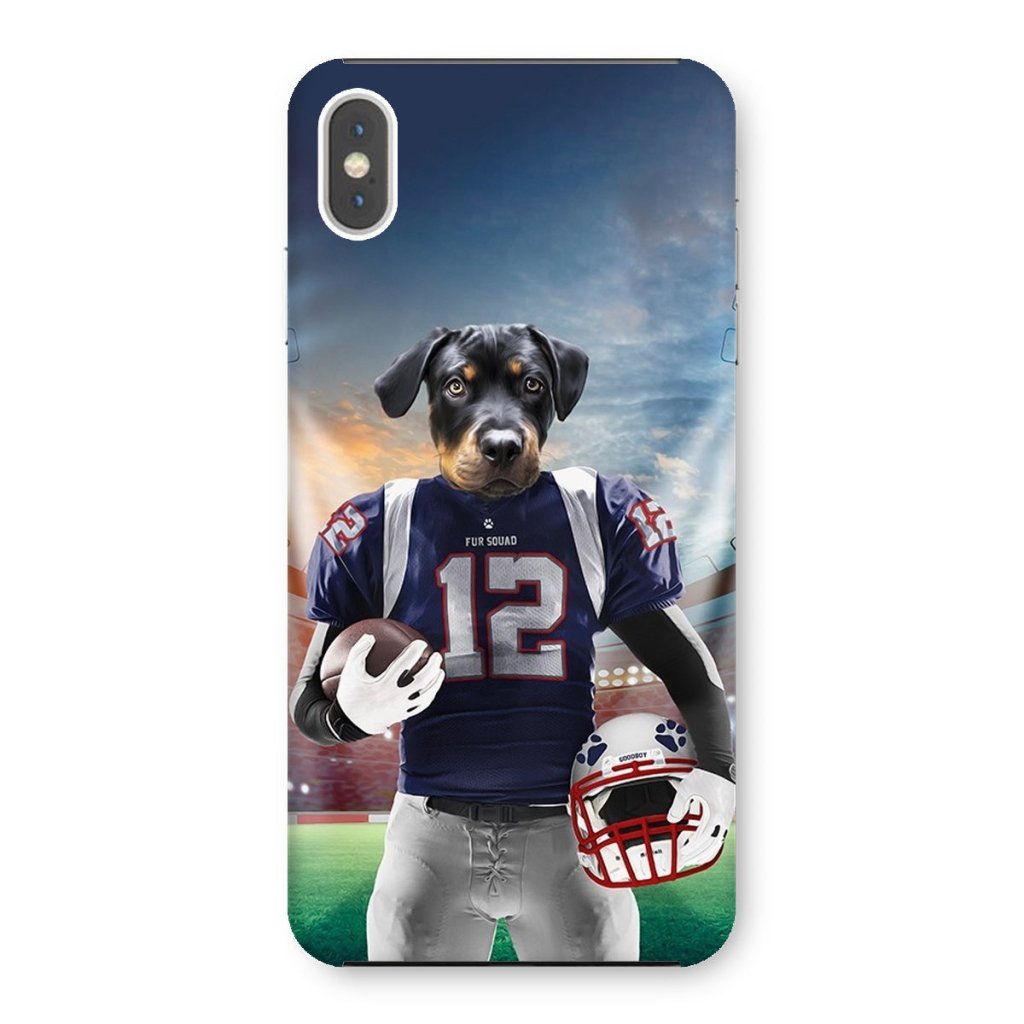 New England Pawtriots: Custom Pet Phone Case - Paw & Glory - Dog Portraits - Pet Portraits