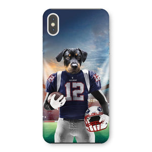 New England Pawtriots: Custom Pet Phone Case - Paw & Glory - Dog Portraits - Pet Portraits