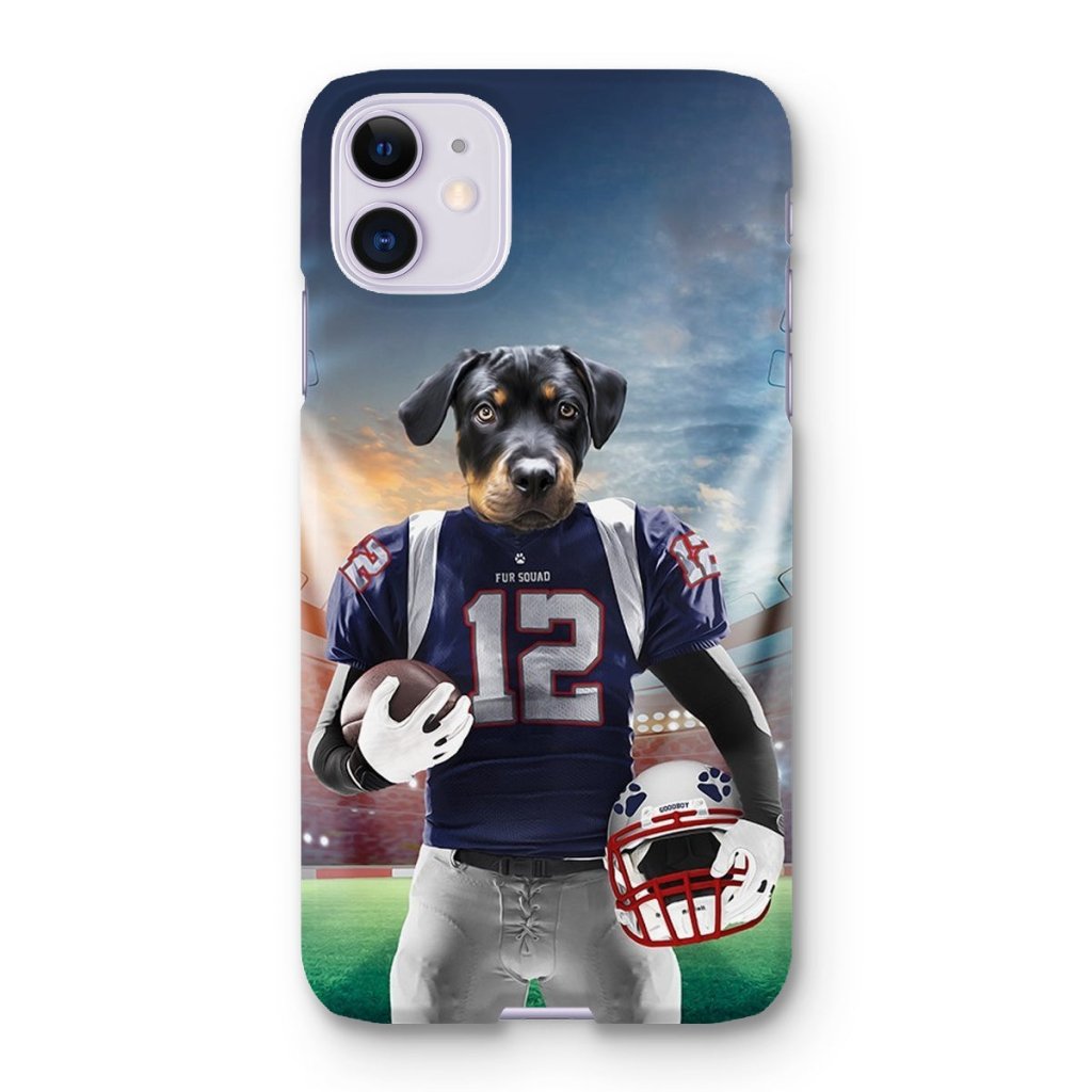 Pet Portraits | New England Pawtriots: Custom Pet Phone Case | Paw & Glory