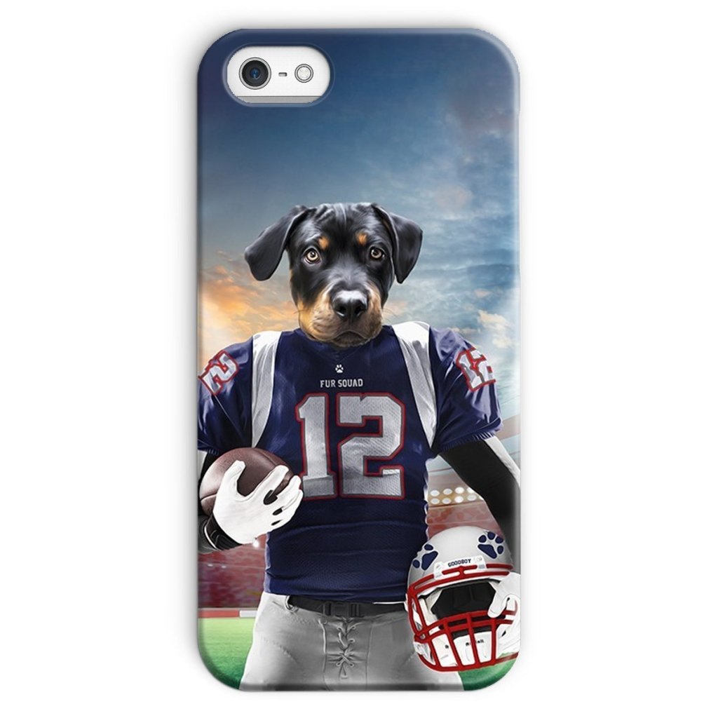 Pet Portraits | New England Pawtriots: Custom Pet Phone Case | Paw & Glory