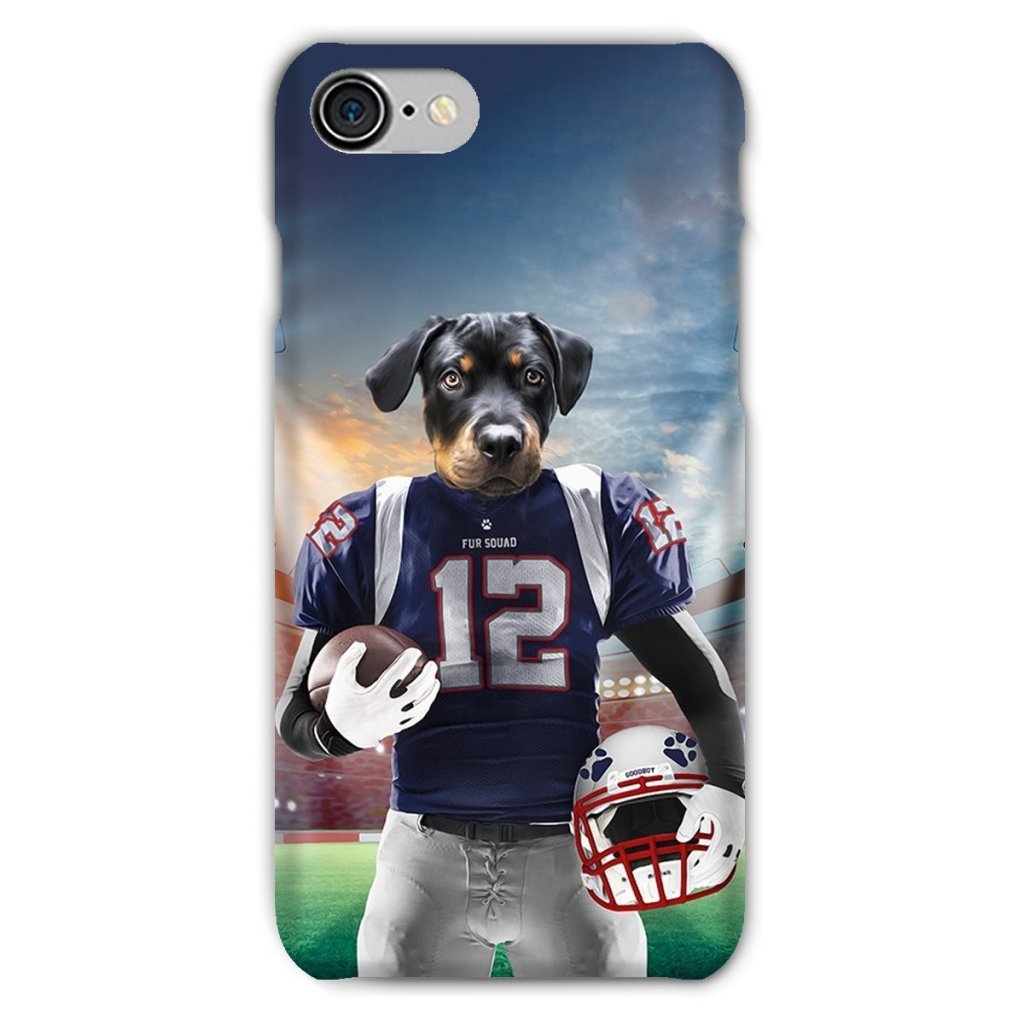 Pet Portraits | New England Pawtriots: Custom Pet Phone Case | Paw & Glory