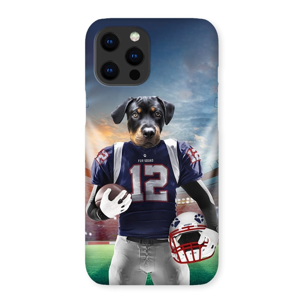 Pet Portraits | New England Pawtriots: Custom Pet Phone Case | Paw & Glory