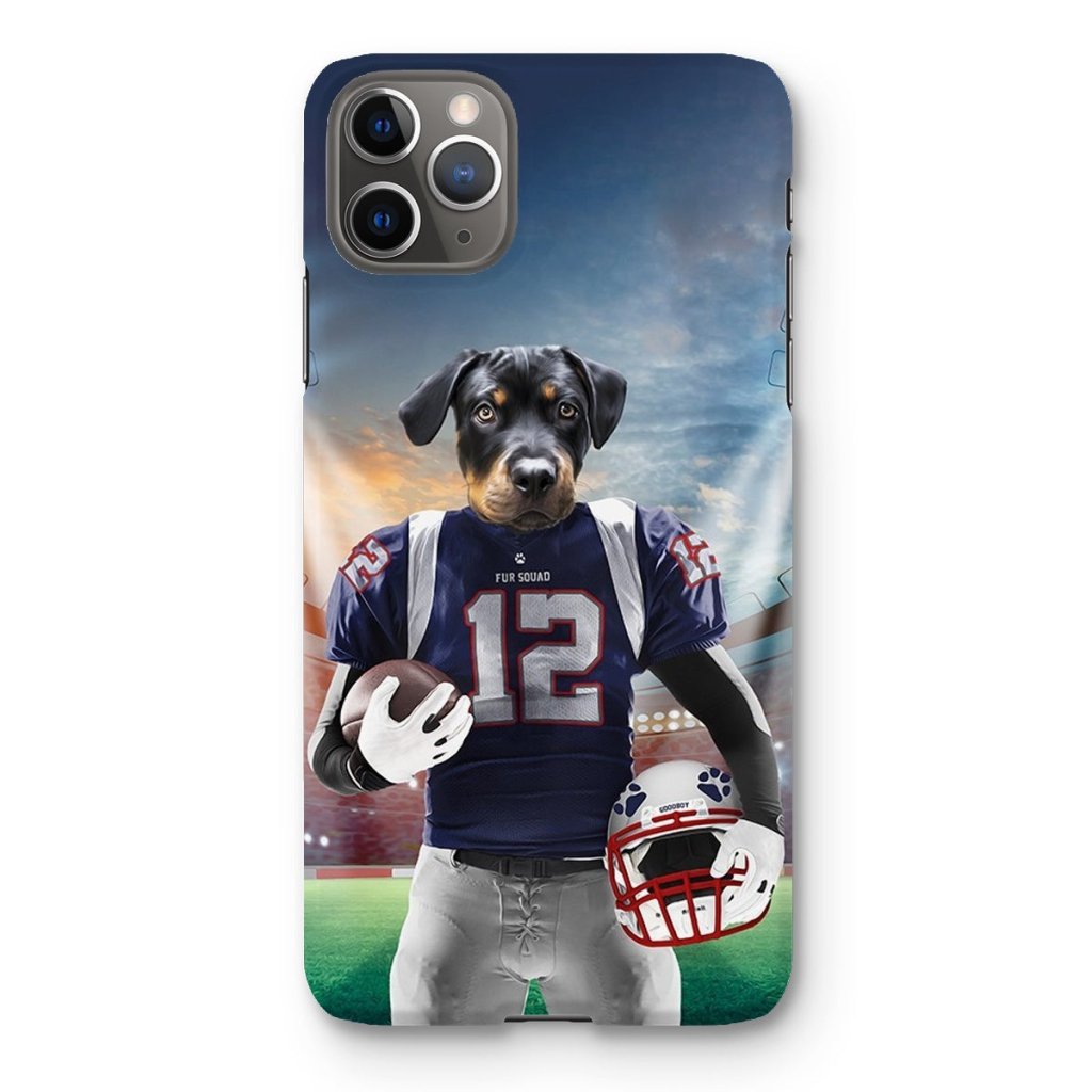 Pet Portraits | New England Pawtriots: Custom Pet Phone Case | Paw & Glory