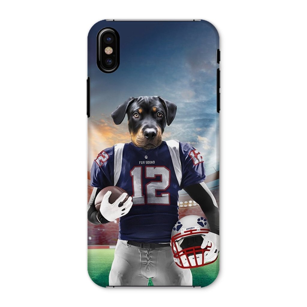 Pet Portraits | New England Pawtriots: Custom Pet Phone Case | Paw & Glory