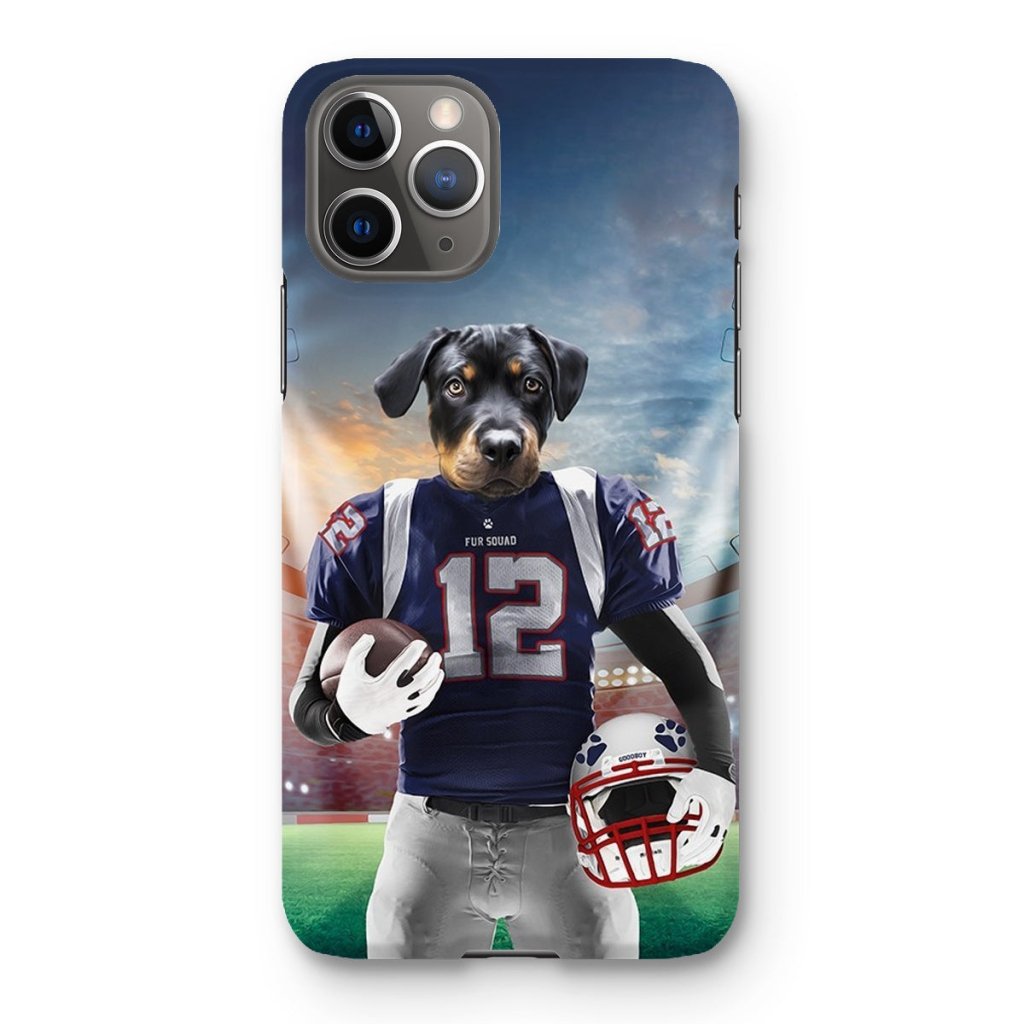 Pet Portraits | New England Pawtriots: Custom Pet Phone Case | Paw & Glory