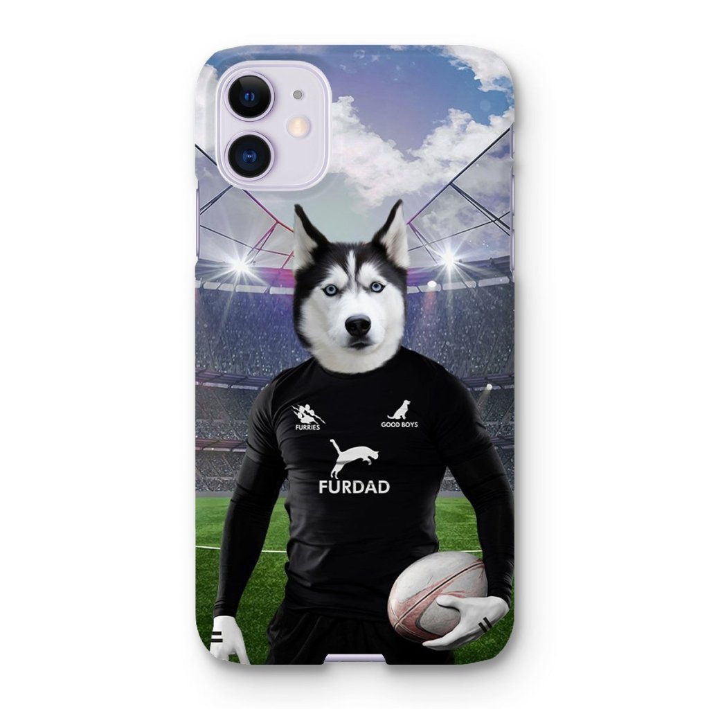 Pet Portraits | New Zealand Rugby Team: Custom Pet Phone Case | Paw & Glory
