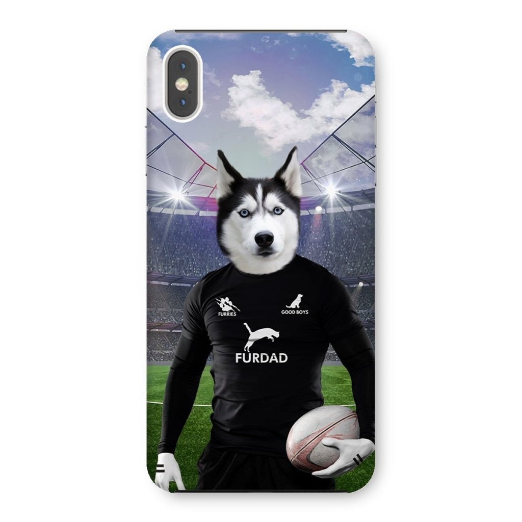 Pet Portraits | New Zealand Rugby Team: Custom Pet Phone Case | Paw & Glory