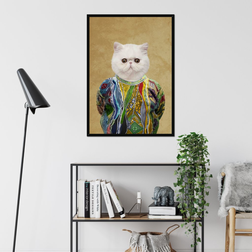 Pet Portraits | Notorious D.O.G: Custom Pet Portrait | Paw & Glory