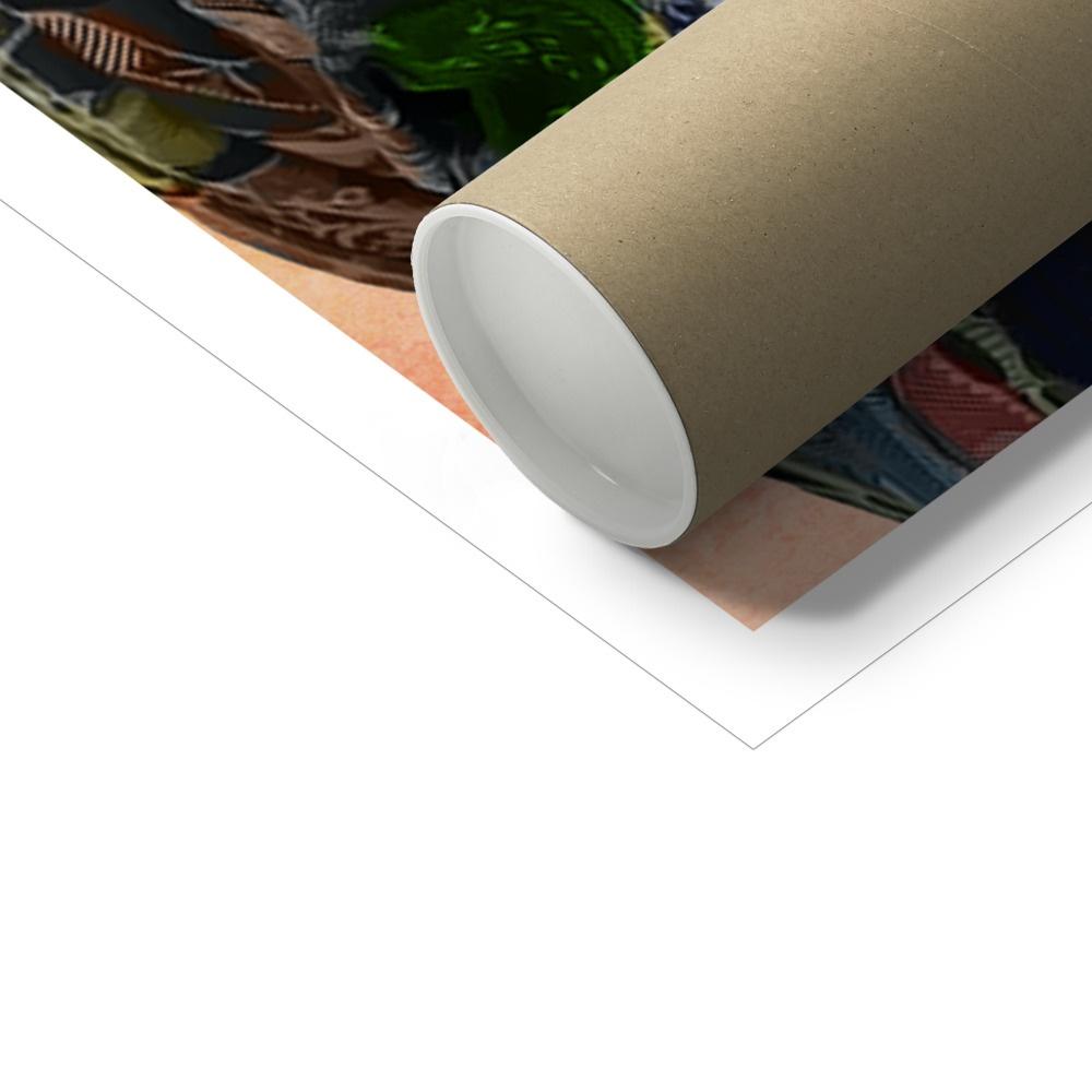 Notorious D.O.G: Custom Pet Poster - Paw & Glory - Dog Portraits - Pet Portraits