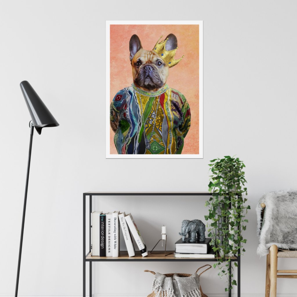 Pet Portraits | Notorious D.O.G: Custom Pet Poster | Paw & Glory