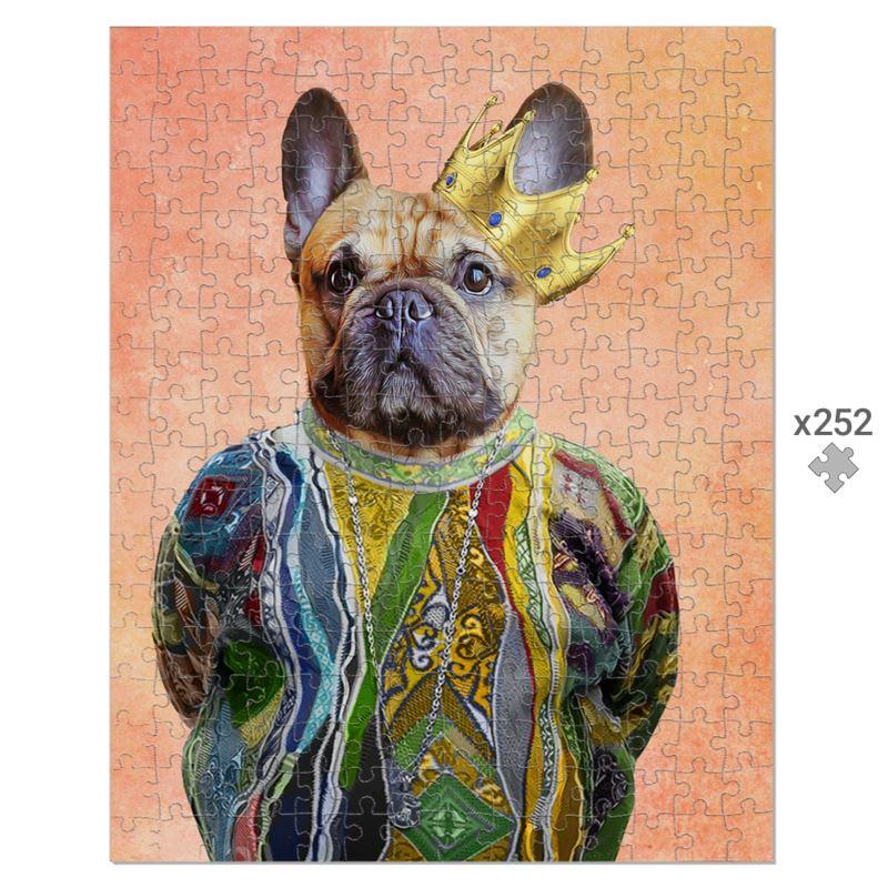 Pet Portraits | Notorious D.O.G: Custom Pet Puzzle | Paw & Glory