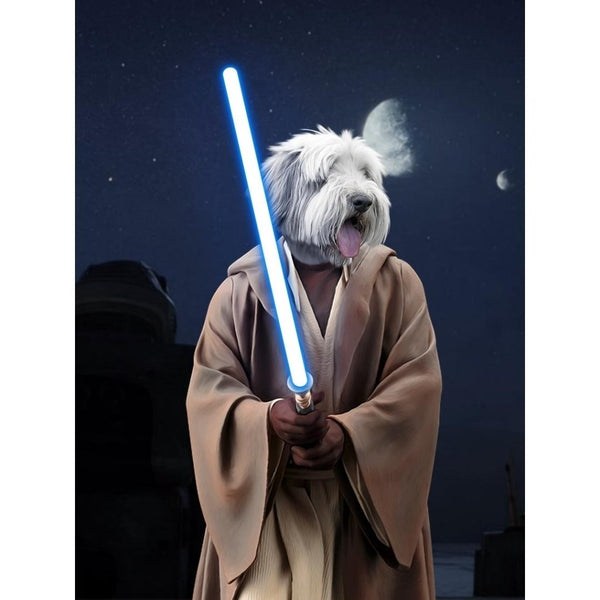 Galactic Mentor Custom Digital Download Pet Portrait | Paw & Glory