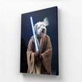 Galactic Mentor: Custom Pet Canvas