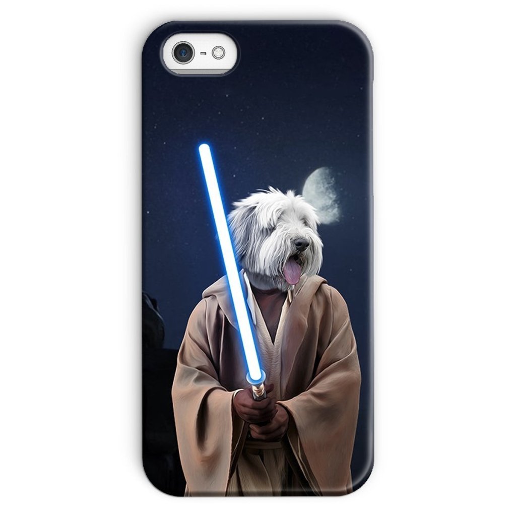 Pet Portraits | Obi Wan Kanobi (Star Wars Inspired): Custom Pet Phone Case | Paw & Glory