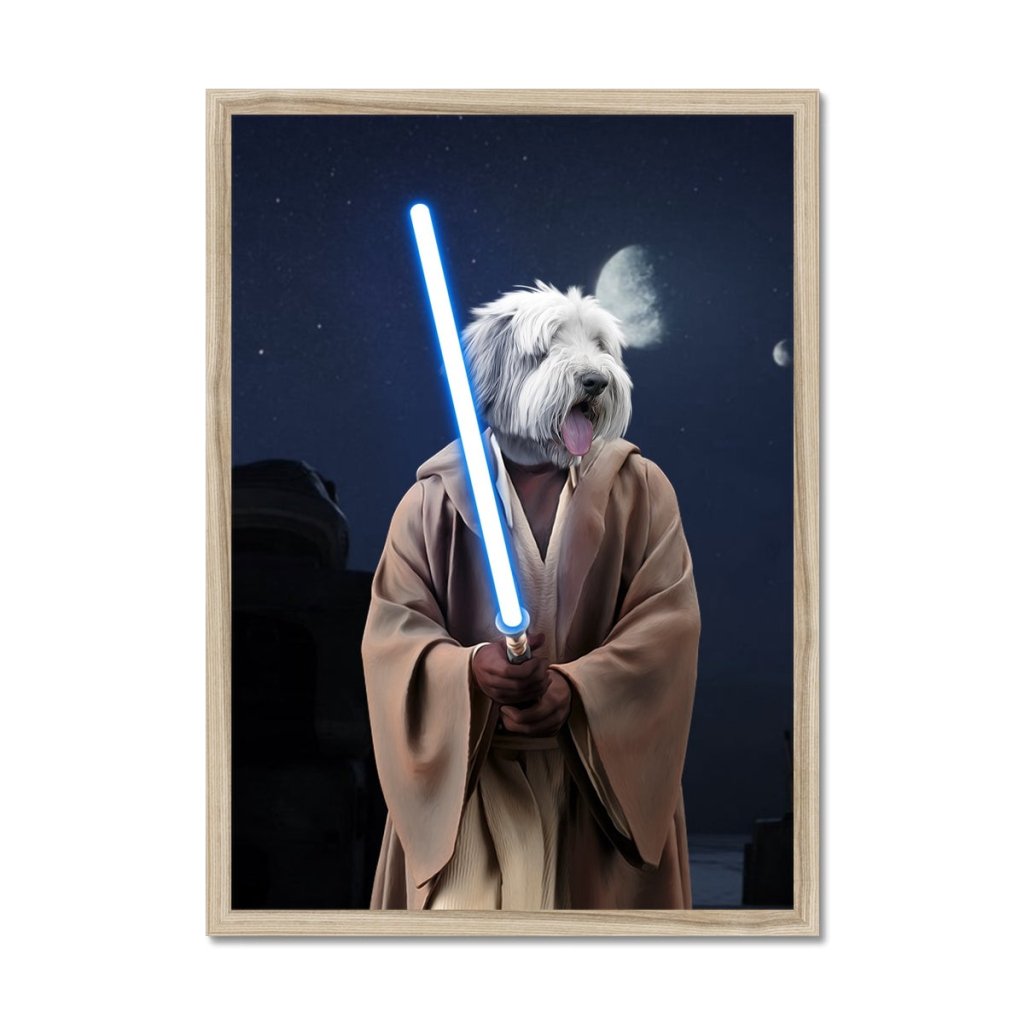 Galactic Mentor Custom Pet Portrait | Paw & Glory