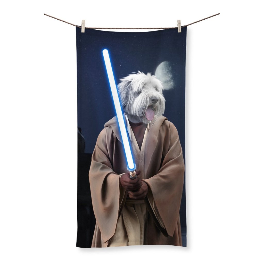 Pet Portraits | Galactic Mentor: Custom Pet Towel | Paw & Glory
