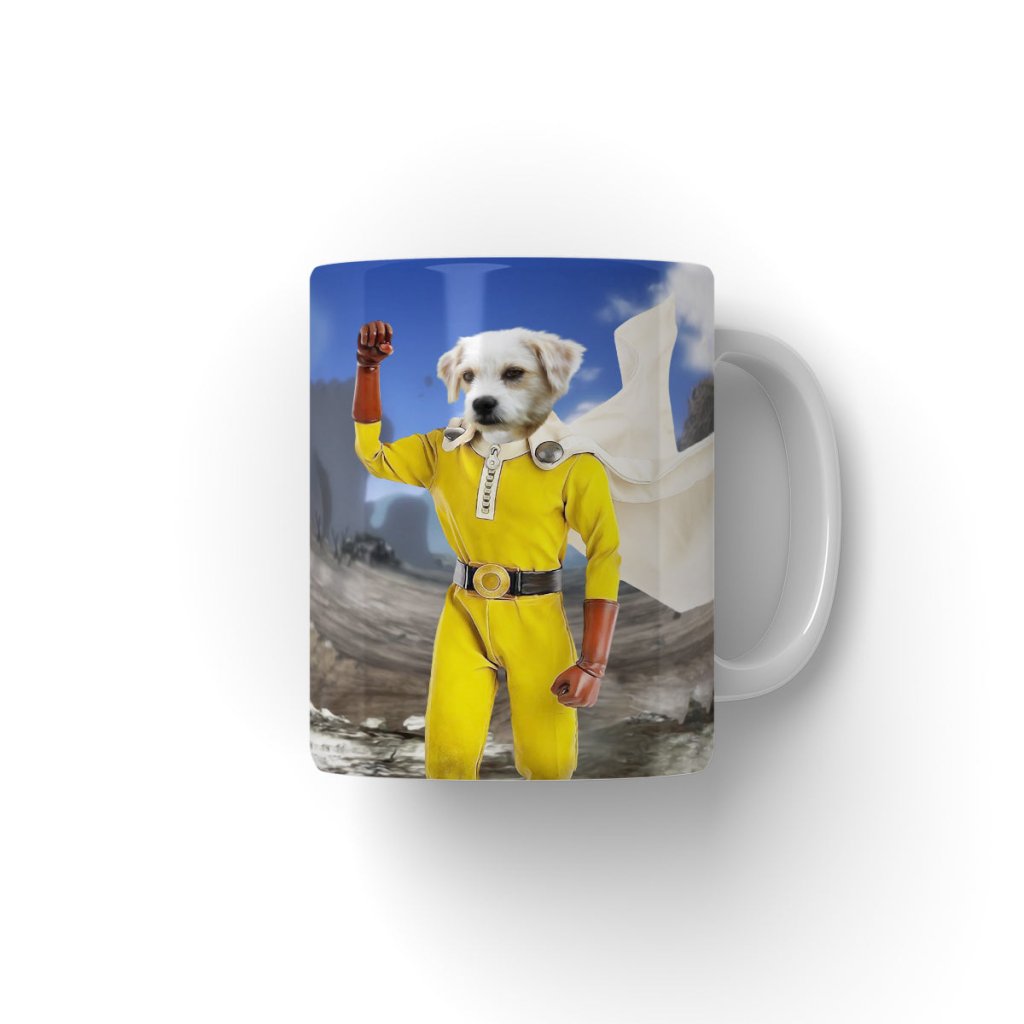 Pet Portraits | One Punch Man: Custom Pet Coffee Mug | Paw & Glory