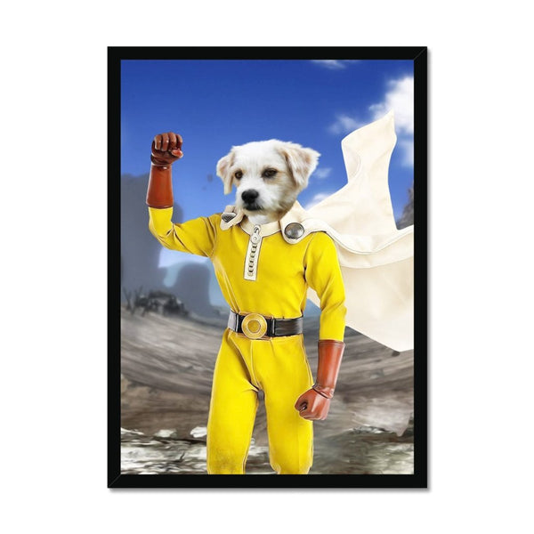 Anime Super Fighter Custom Pet Portrait | Custom Pet Portrait | Paw & Glory