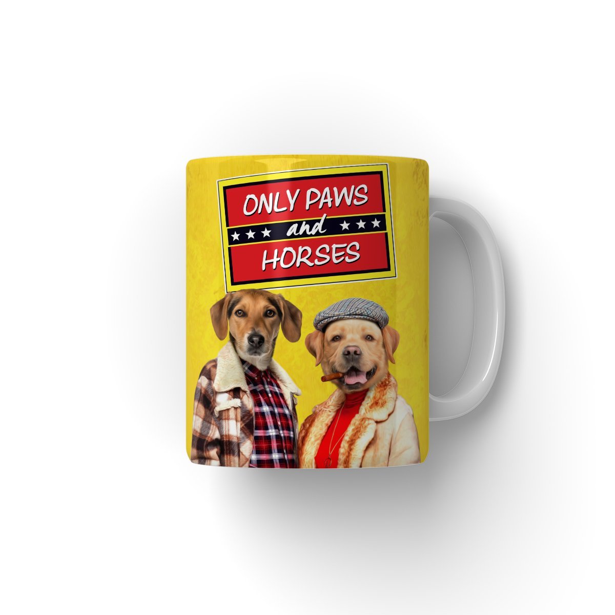 Pet Portraits | Only Paws & Horses 2: Custom Pet Coffee Mug | Paw & Glory