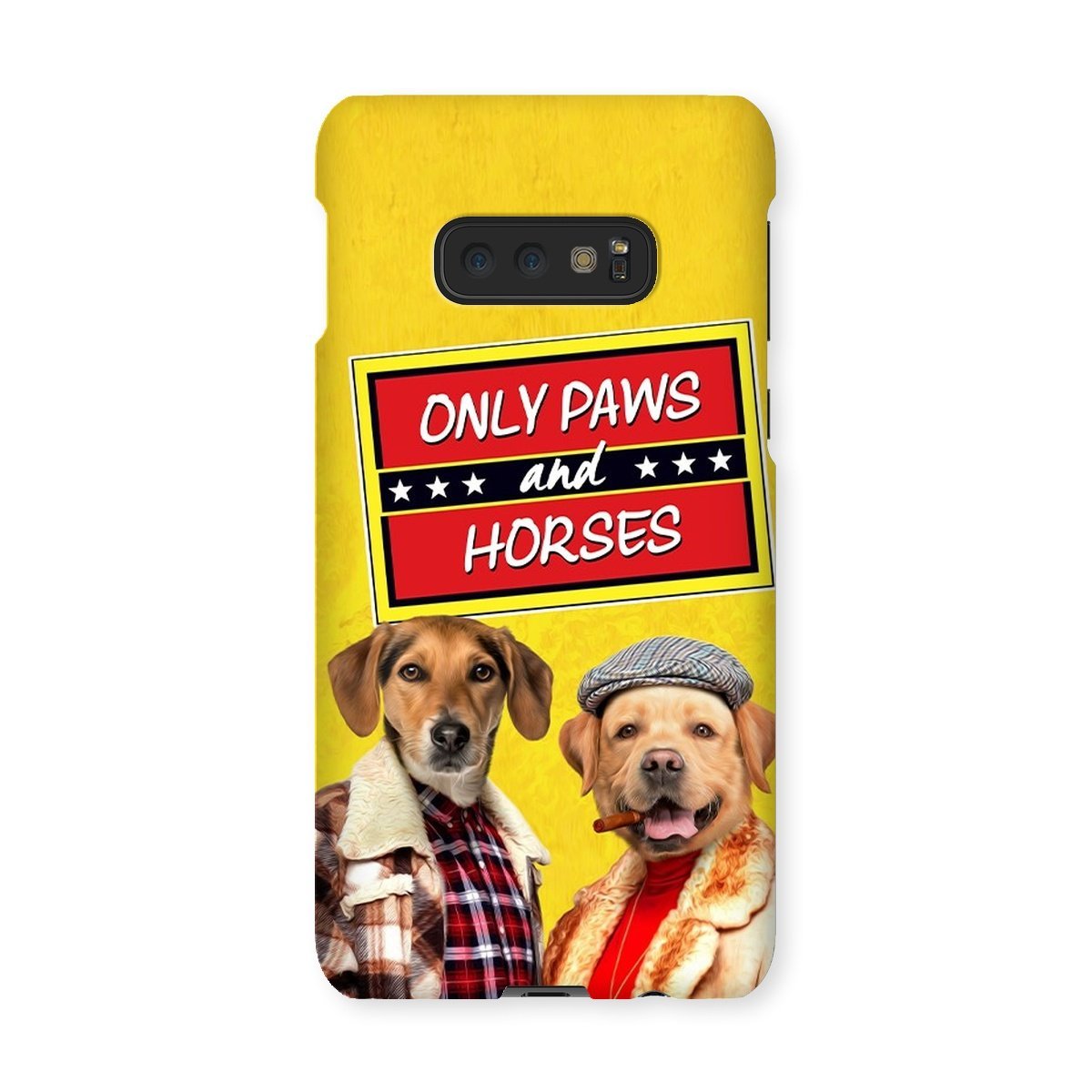 Only Paws & Horses 2: Custom Pet Phone Case - Paw & Glory - Dog Portraits - Pet Portraits