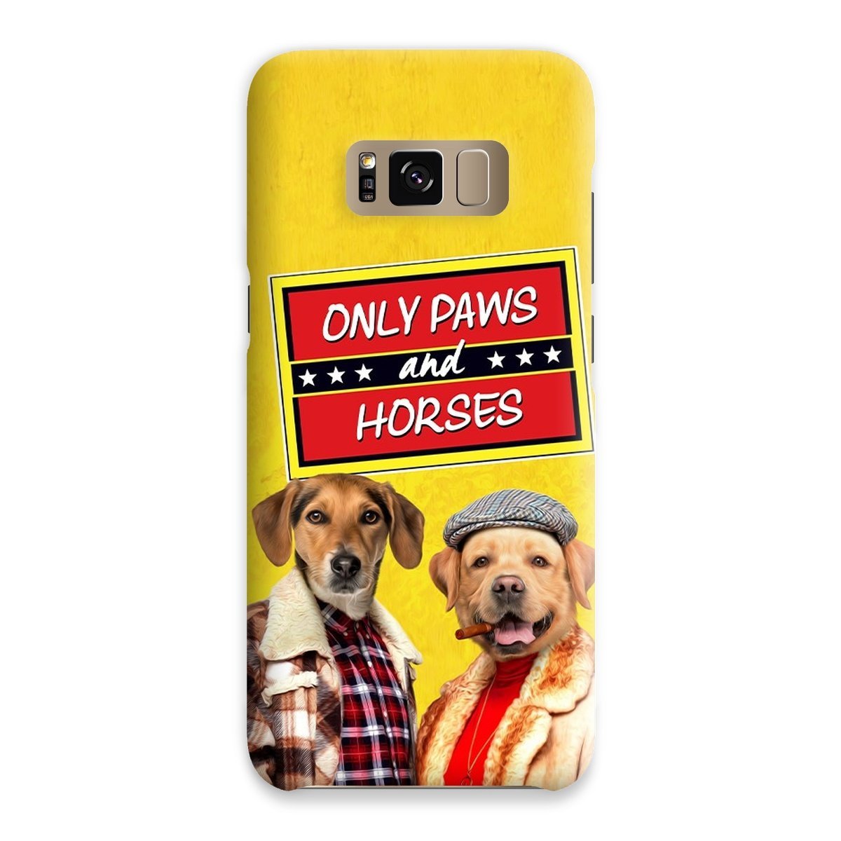 Only Paws & Horses 2: Custom Pet Phone Case - Paw & Glory - Dog Portraits - Pet Portraits