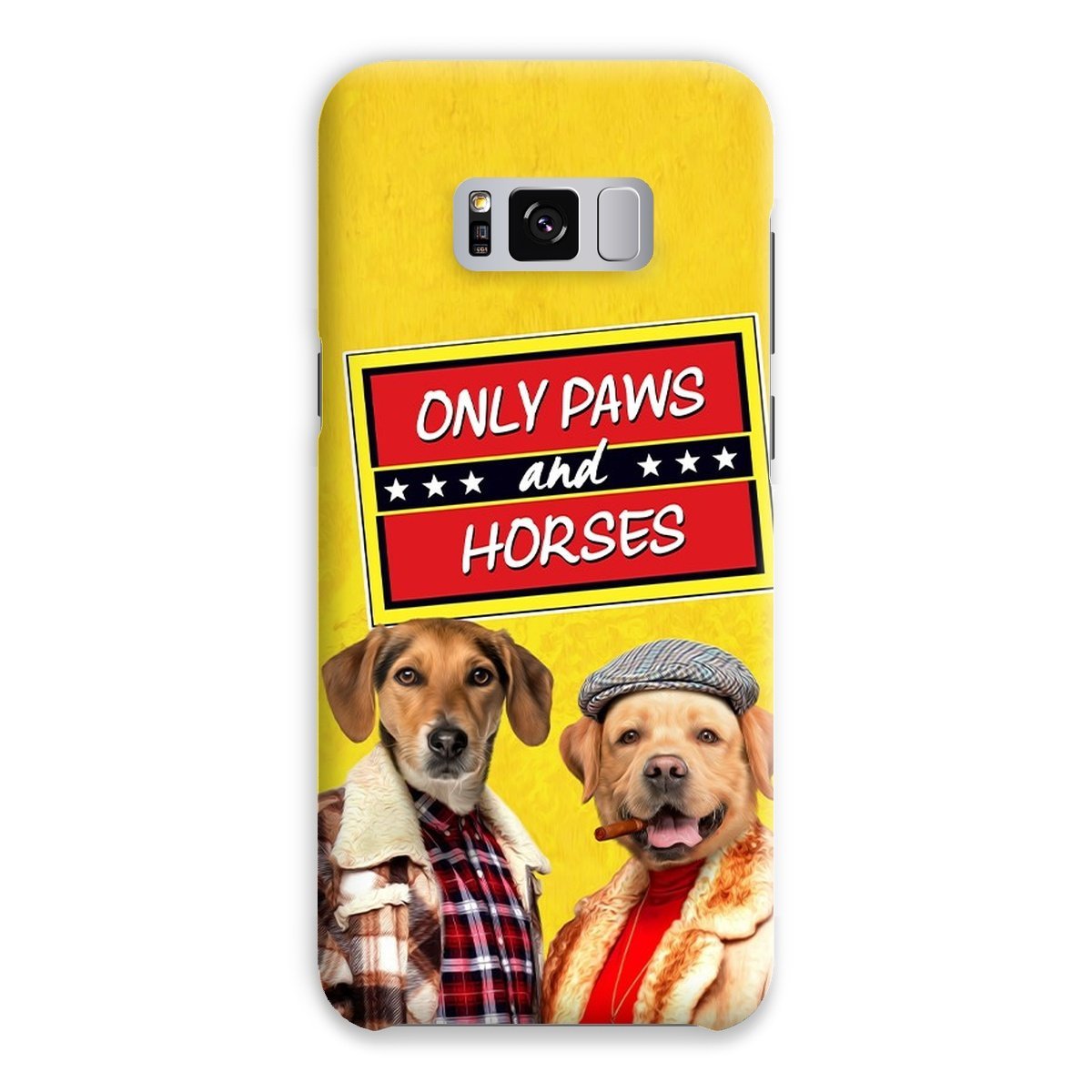 Only Paws & Horses 2: Custom Pet Phone Case - Paw & Glory - Dog Portraits - Pet Portraits
