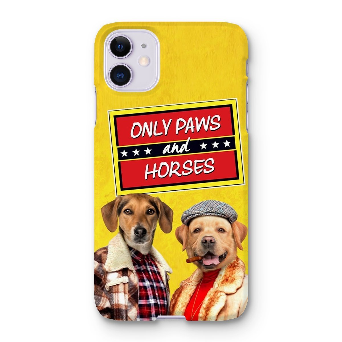 Only Paws & Horses 2: Custom Pet Phone Case - Paw & Glory - Dog Portraits - Pet Portraits