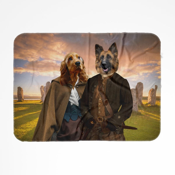 Highland Romance Custom Pet Blanket | Pet Lover Gift | Paw & Glory