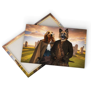 Outlander: Custom Pet Canvas - Paw & Glory - Dog Portraits - Pet Portraits