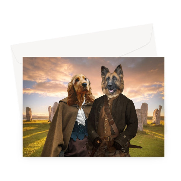 Highland Romance Custom Pet Greeting Card | Pet Lover Gift | Paw & Glory