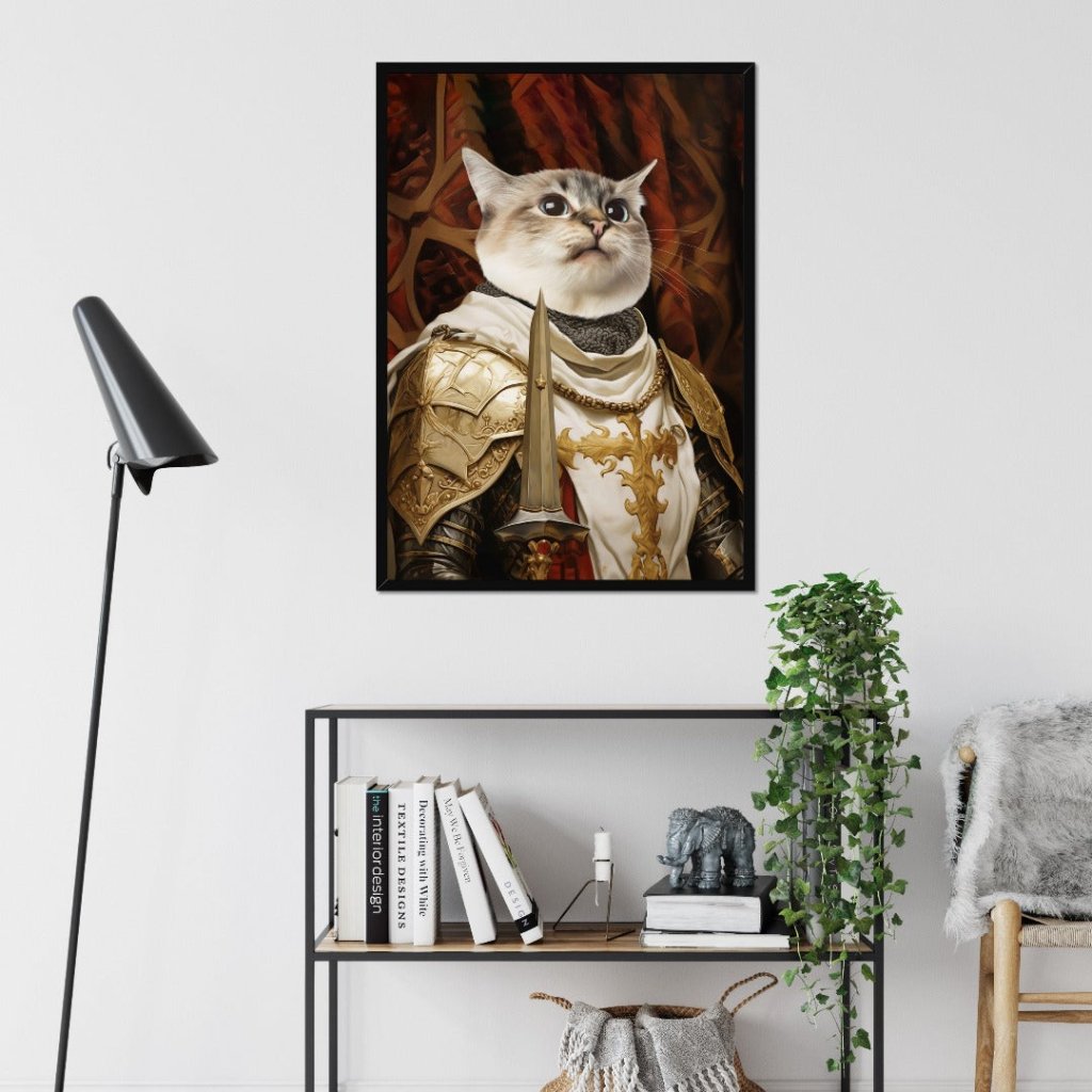 Pet Portraits | Paladin: Custom Pet Portrait | Paw & Glory