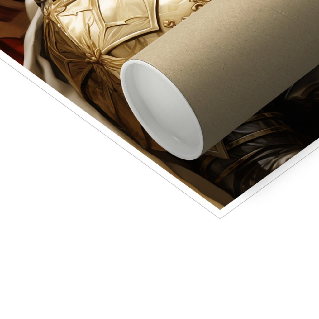 Pet Portraits | Paladin: Custom Pet Poster | Paw & Glory