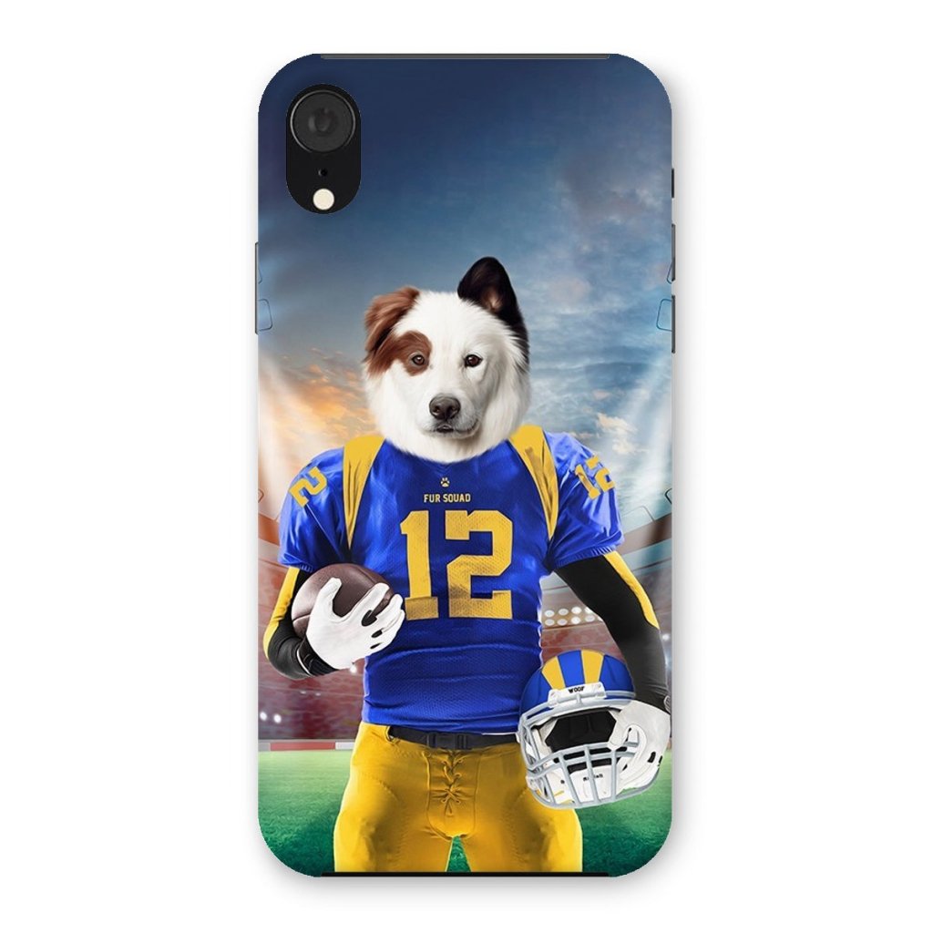 Pet Portraits | Paw Angeles Rams: Custom Pet Phone Case | Paw & Glory