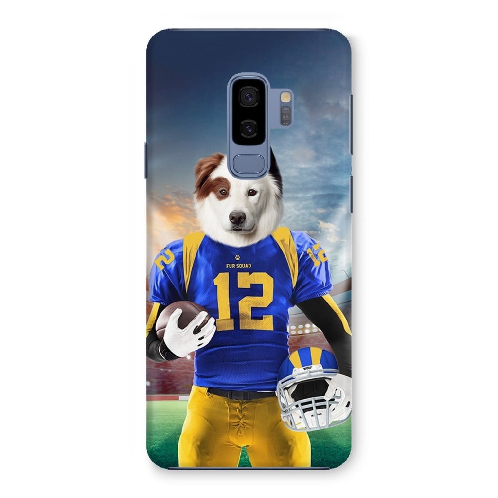 Pet Portraits | Paw Angeles Rams: Custom Pet Phone Case | Paw & Glory