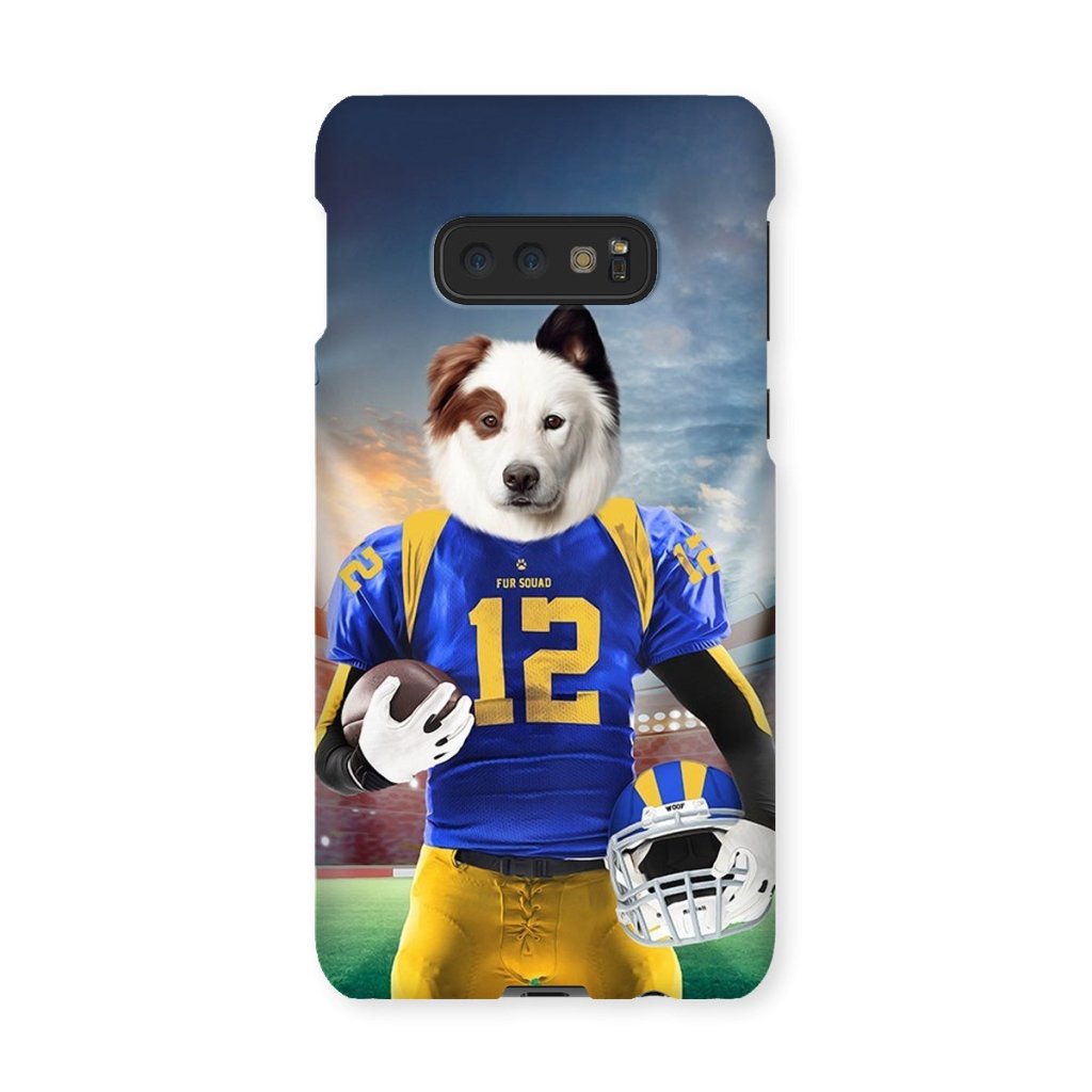 Pet Portraits | Paw Angeles Rams: Custom Pet Phone Case | Paw & Glory