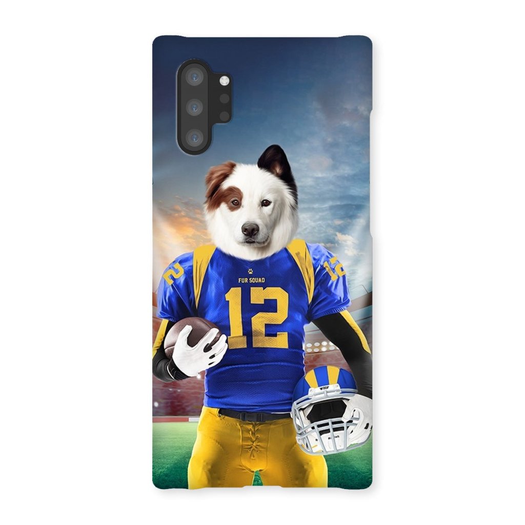 Pet Portraits | Paw Angeles Rams: Custom Pet Phone Case | Paw & Glory