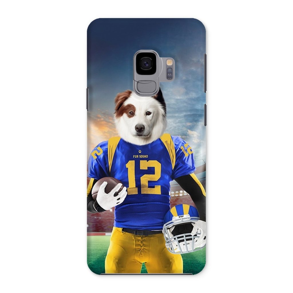 Pet Portraits | Paw Angeles Rams: Custom Pet Phone Case | Paw & Glory