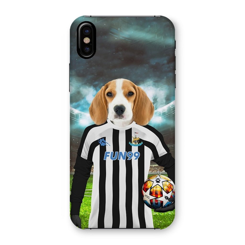 Pet Portraits | Paw Castle United Football Club: Custom Pet Phone Case | Paw & Glory