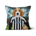 Paw Castle United Football Club: Custom Pet Pillow