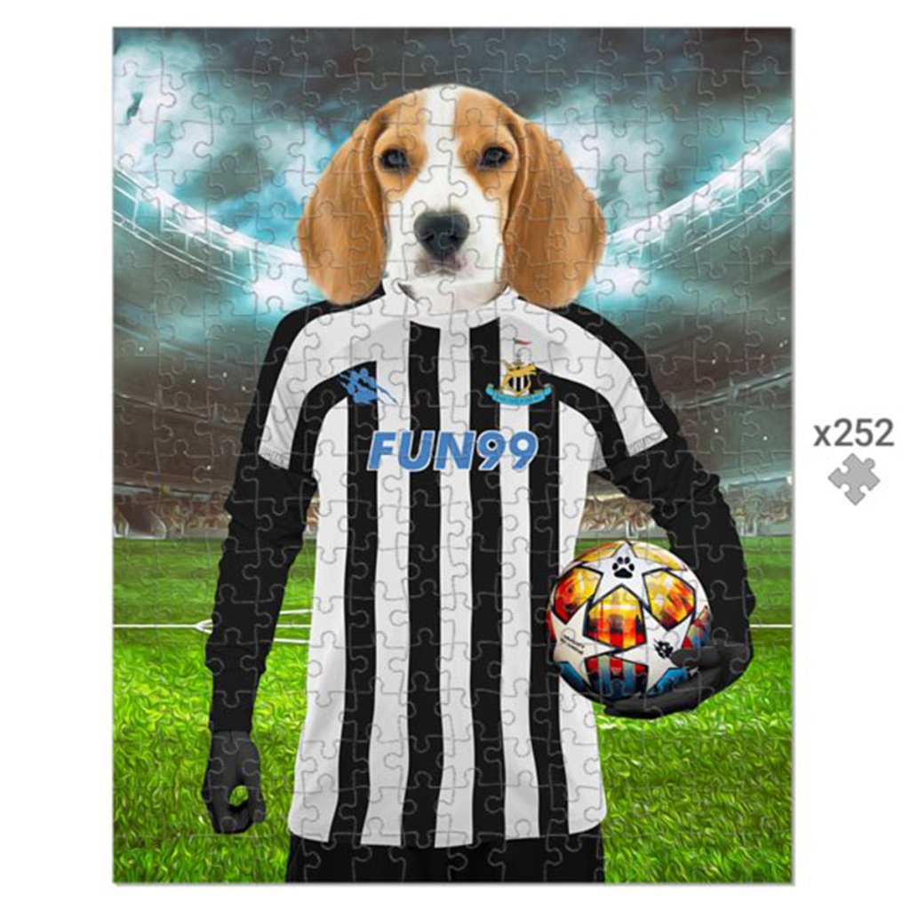 Pet Portraits | Paw Castle United Football Club: Custom Pet Puzzle | Paw & Glory